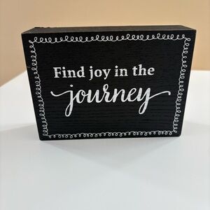 Nielsen Bainbridge Group “Enjoy the Journey” Decor Sign